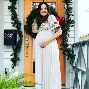 Asos maternity dress